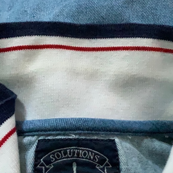 Solutions Embroidered U.S.A. with Stars Patriotic Sleeveless Denim Vest - Picture 17 of 17